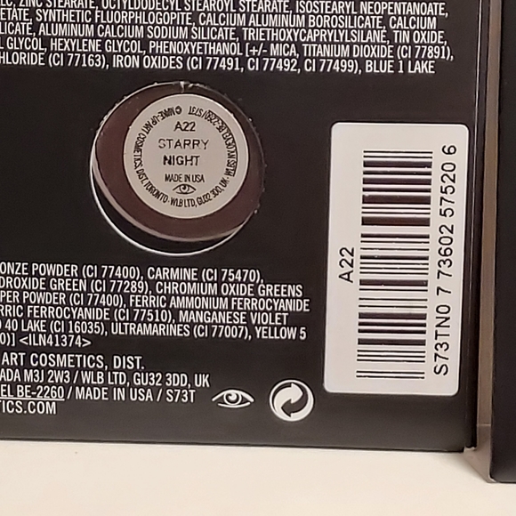 MAC Eyeshadow Refill Pan *STARRY NIGHT* - Picture 4 of 4